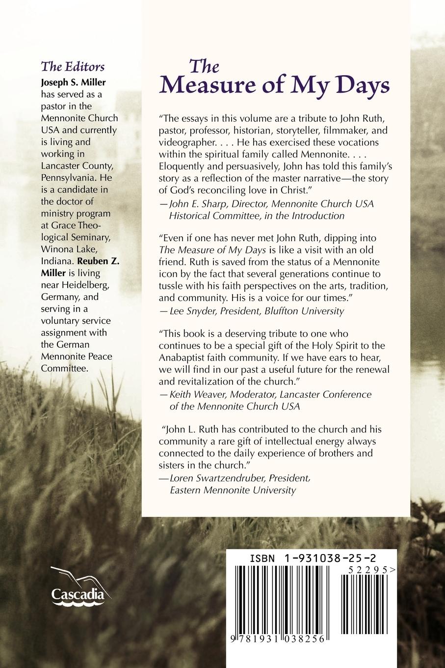 Rückseitencover The Measure of My Days