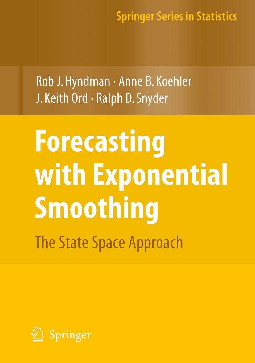 Vorderes Coverbild Forecasting with Exponential Smoothing