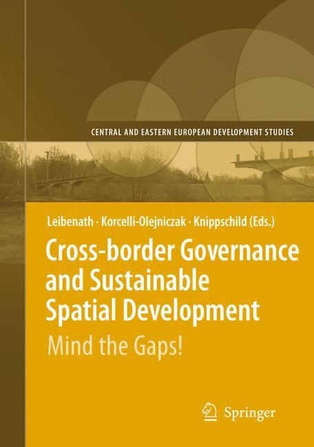 Vorderes Coverbild Cross-border Governance and Sustainable Spatial Development