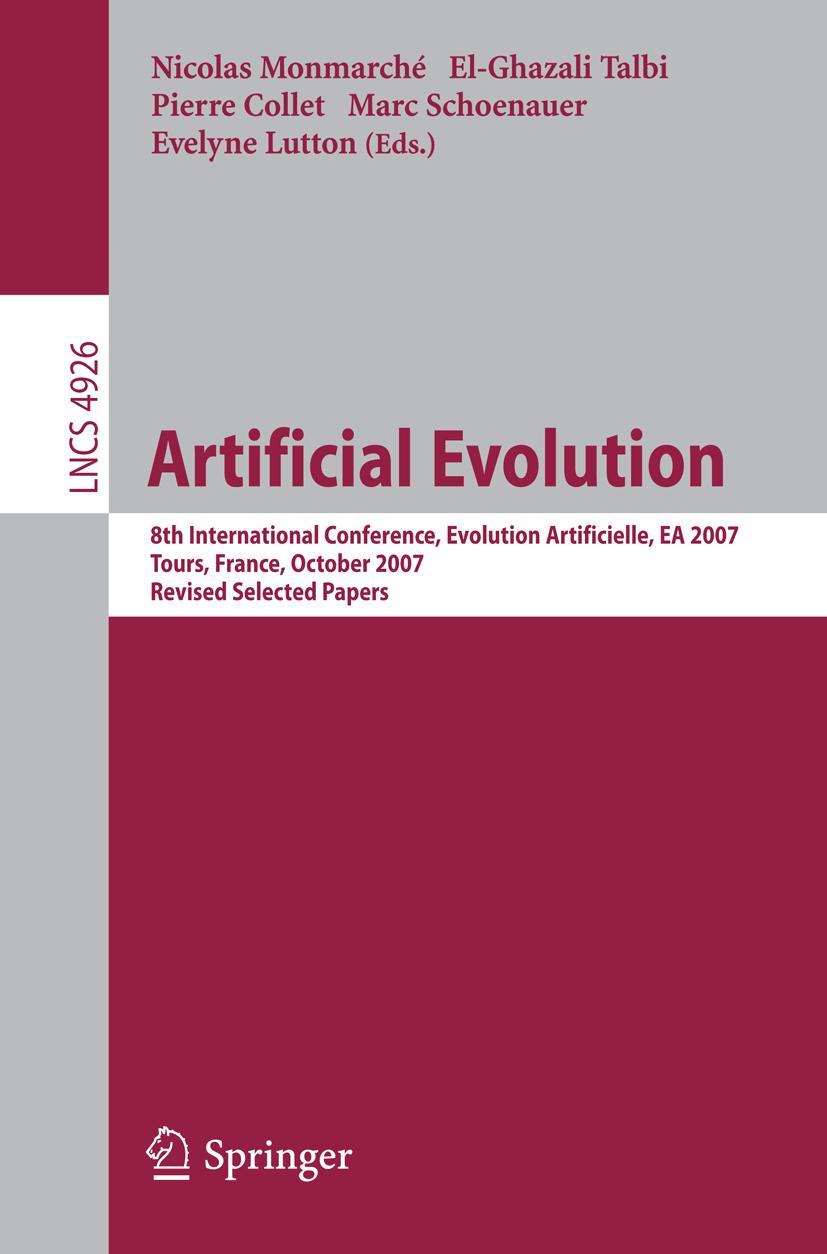Vorderes Coverbild Artificial Evolution