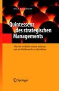 Vorderes Coverbild Quintessenz des strategischen Managements