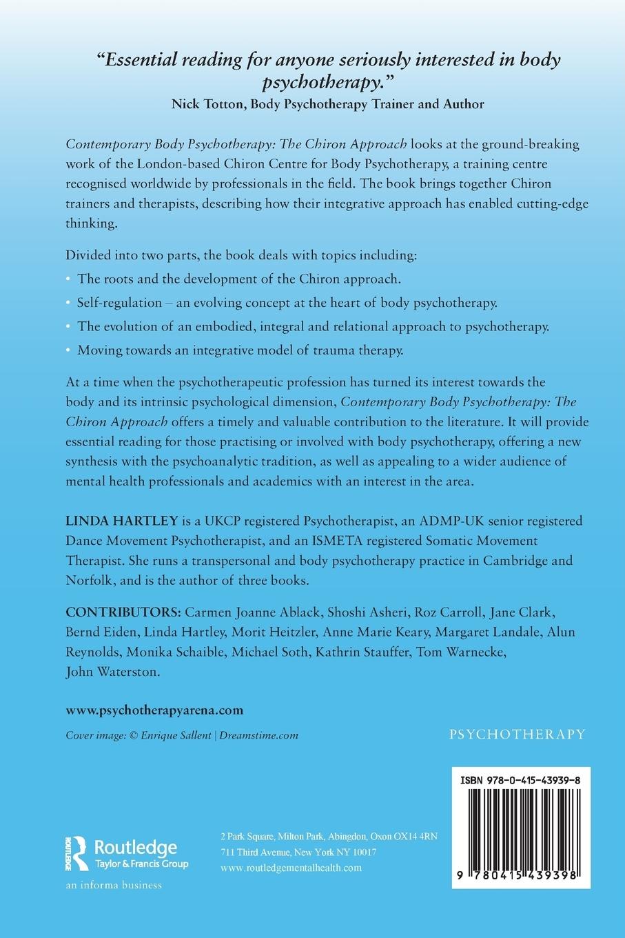 Rückseitencover Contemporary Body Psychotherapy