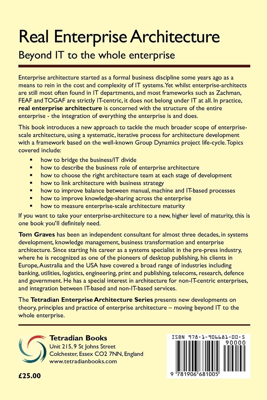 Rückseitencover Real Enterprise Architecture