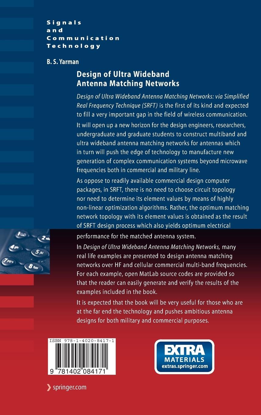 Rückseitencover Design of Ultra Wideband Antenna Matching Networks