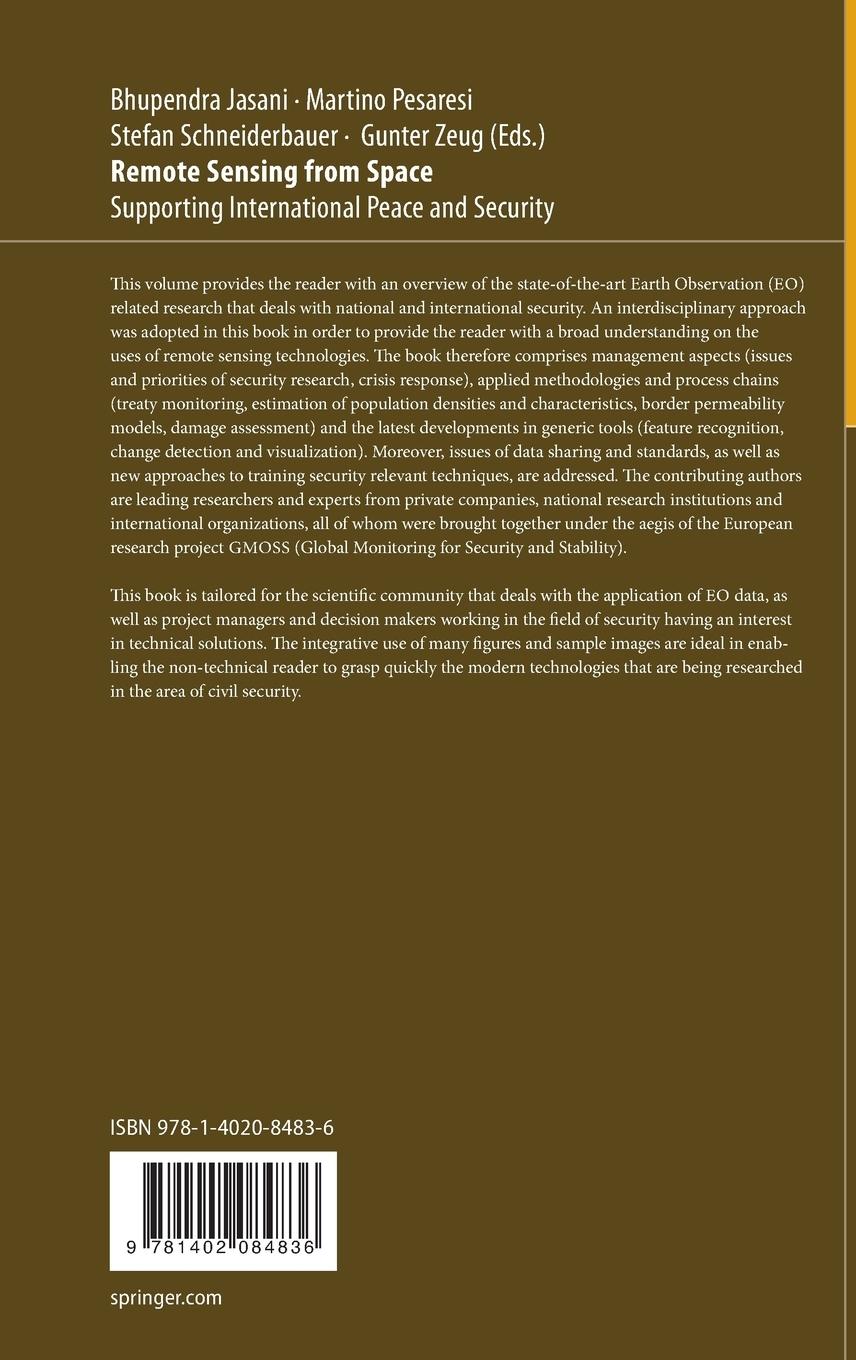 Rückseitencover Remote Sensing from Space