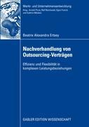 Vorderes Coverbild Nachverhandlung von Outsourcing-Verträgen