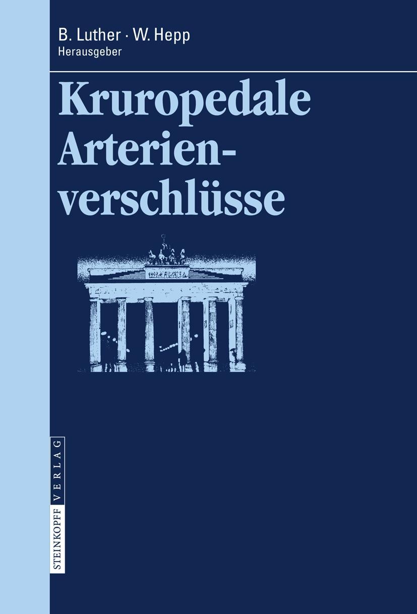 Vorderes Coverbild Kruropedale Arterienverschlüsse