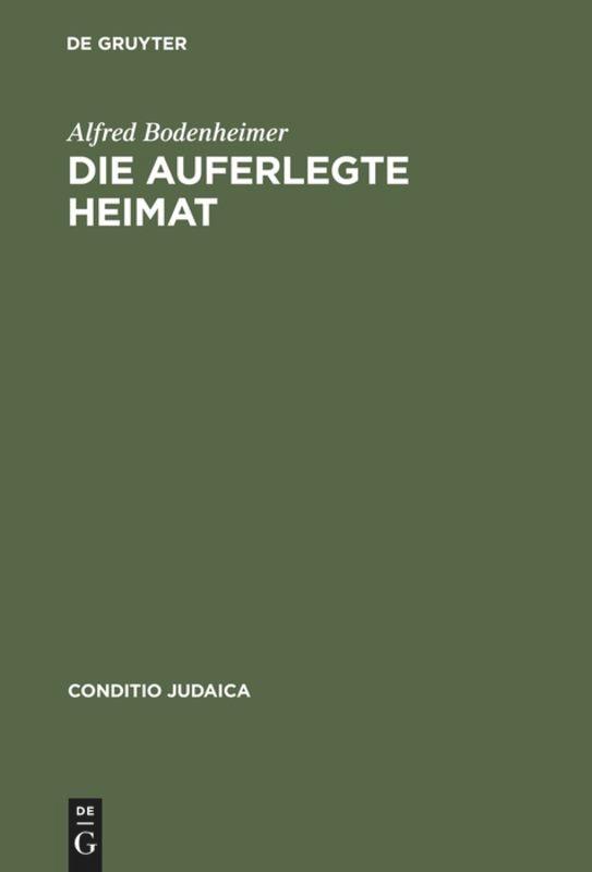 Vorderes Coverbild Die auferlegte Heimat