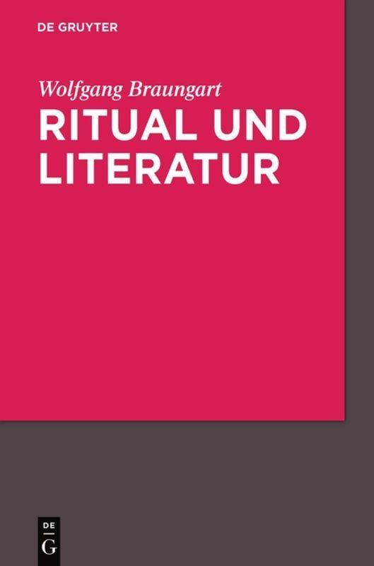 Vorderes Coverbild Ritual und Literatur