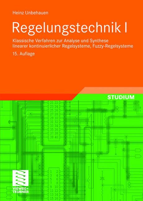 Vorderes Coverbild Regelungstechnik I
