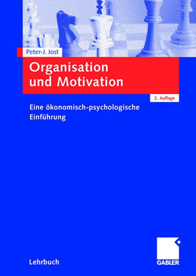 Vorderes Coverbild Organisation und Motivation