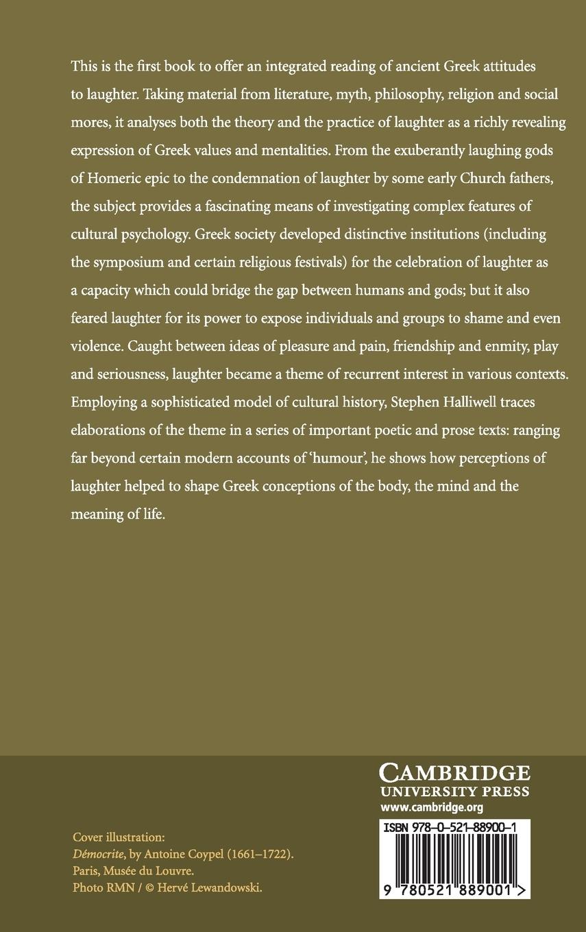 Rückseitencover Greek Laughter