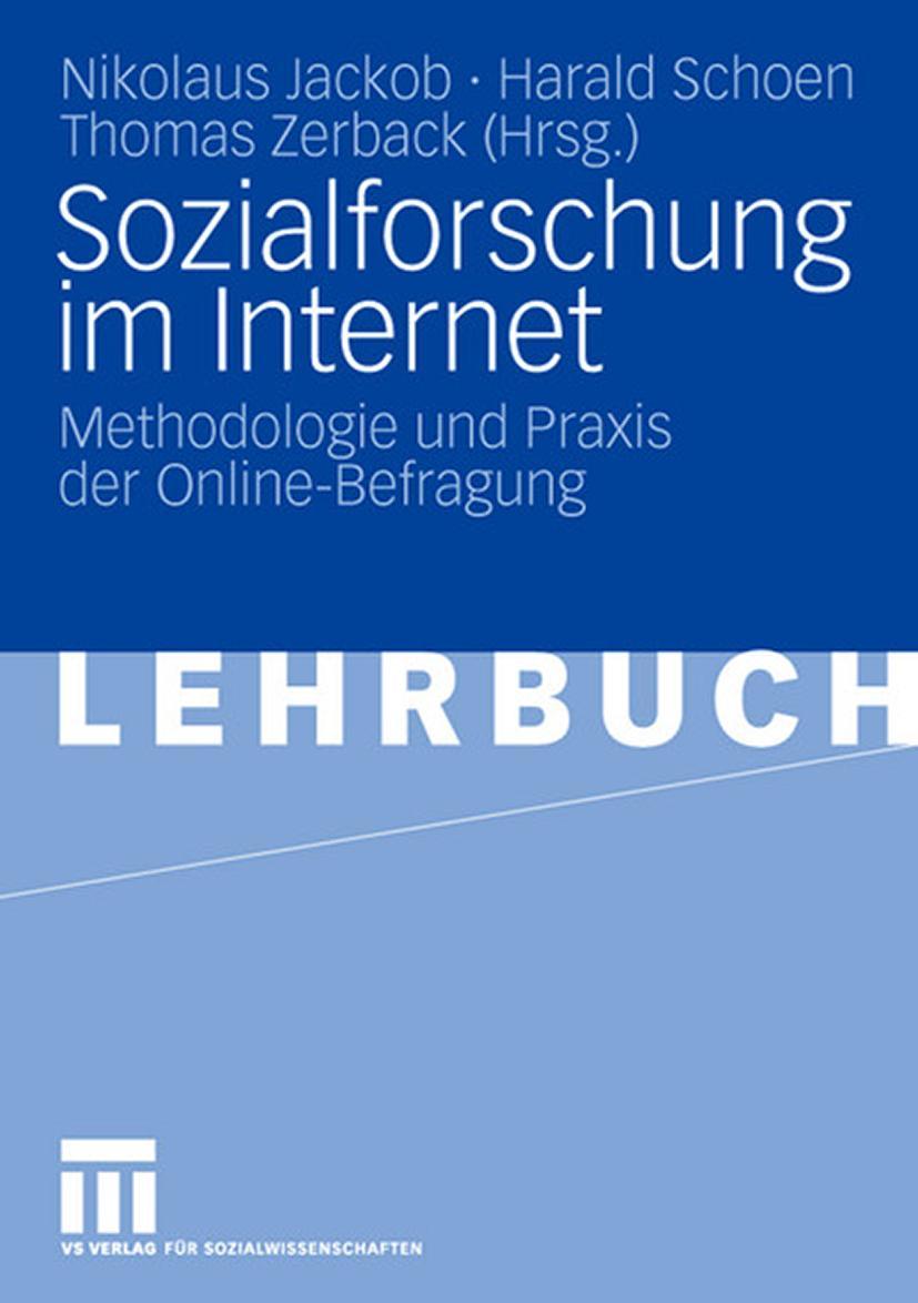 Vorderes Coverbild Sozialforschung im Internet