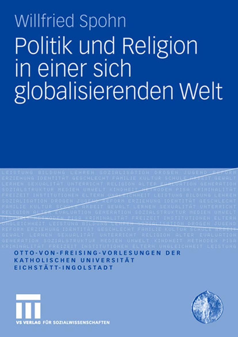 Vorderes Coverbild Politik und Religion in einer sich globalisierenden Welt
