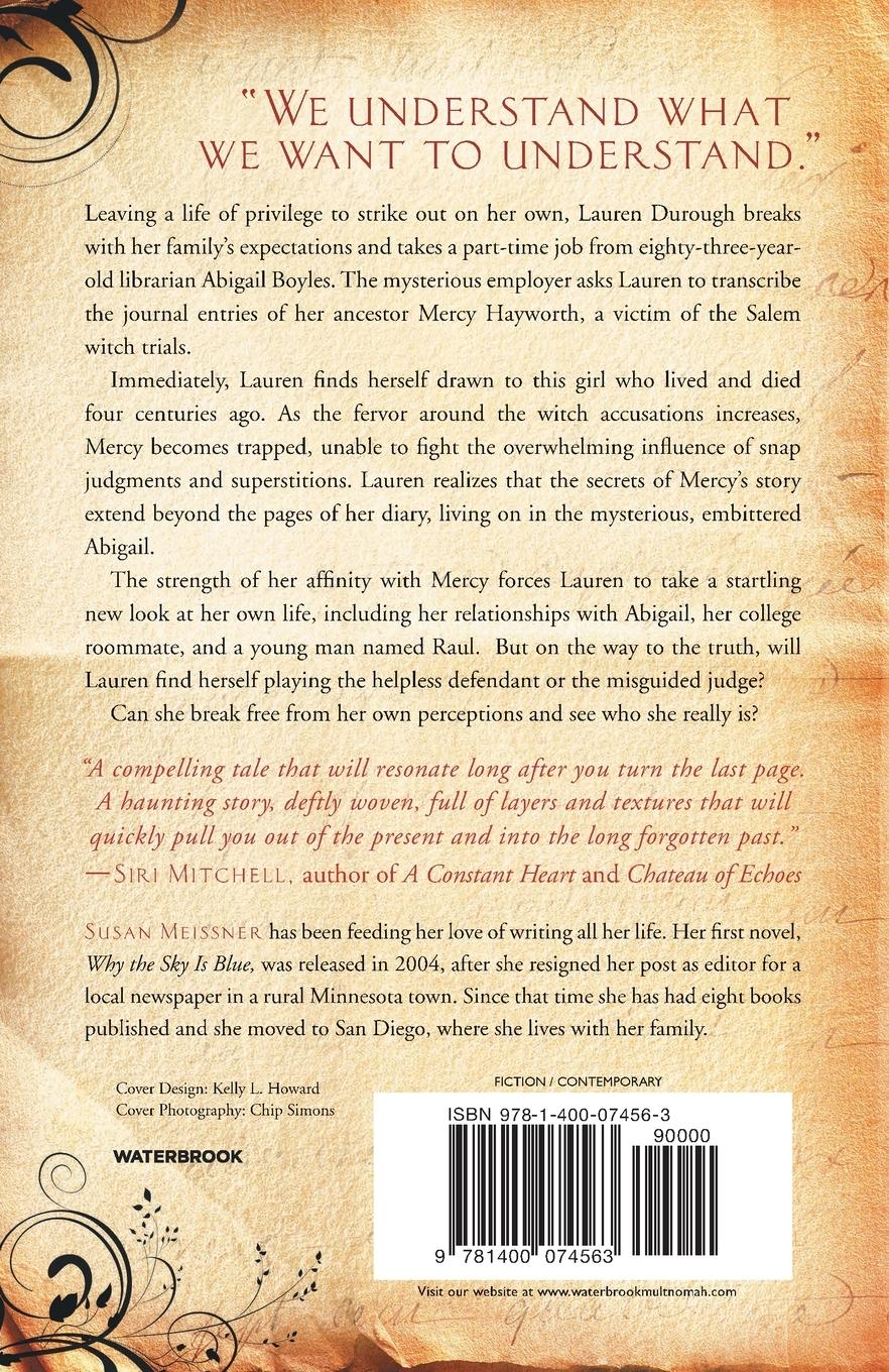 Rückseitencover The Shape of Mercy