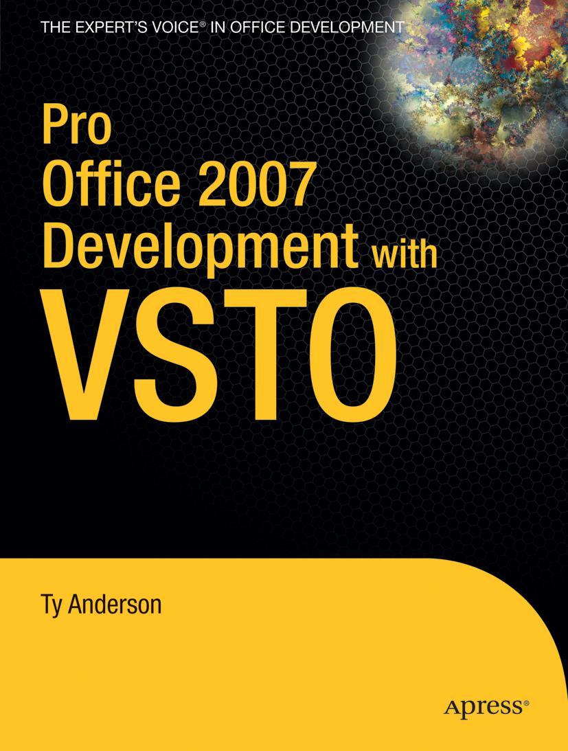 Vorderes Coverbild Pro Office 2007 Development with VSTO