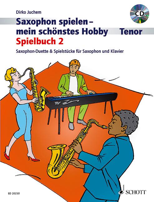 Vorderes Coverbild Saxophon spielen - mein schönstes Hobby