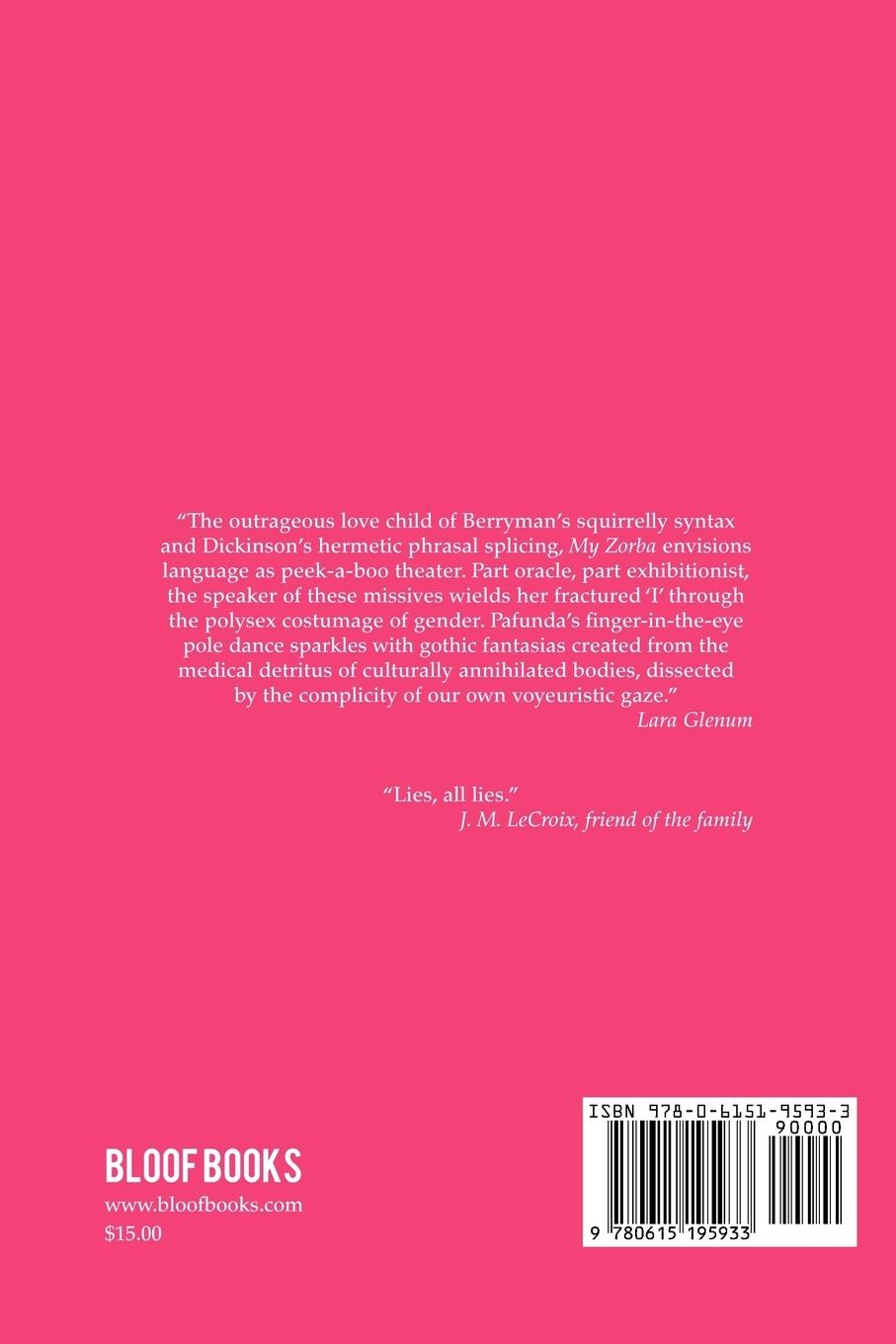 Rückseitencover My Zorba