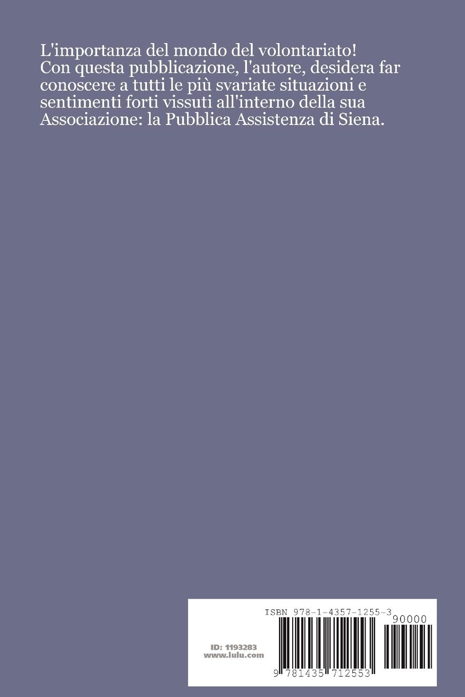 Rückseitencover Quel Giovane Volontario...