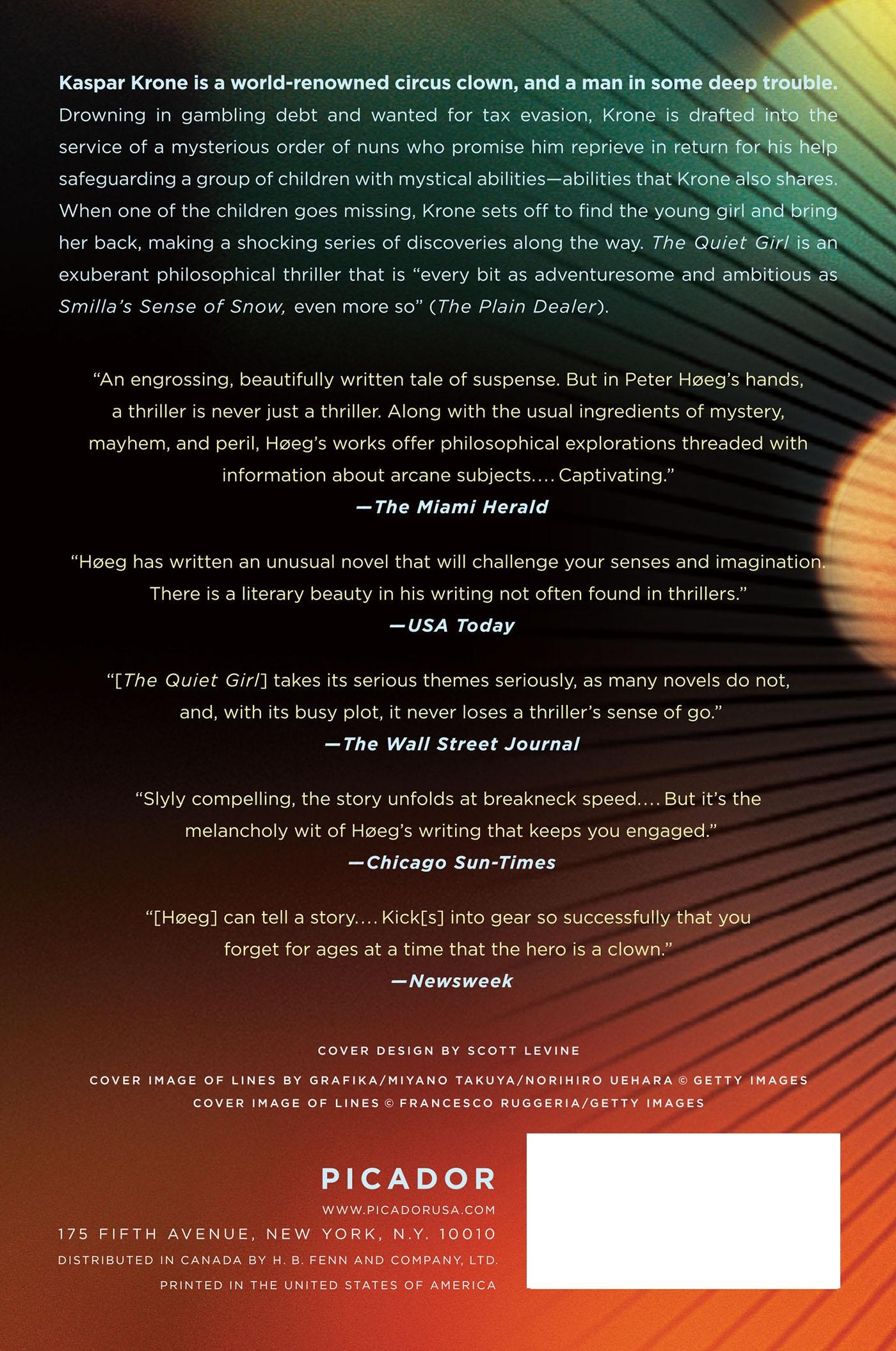 Rückseitencover The Quiet Girl