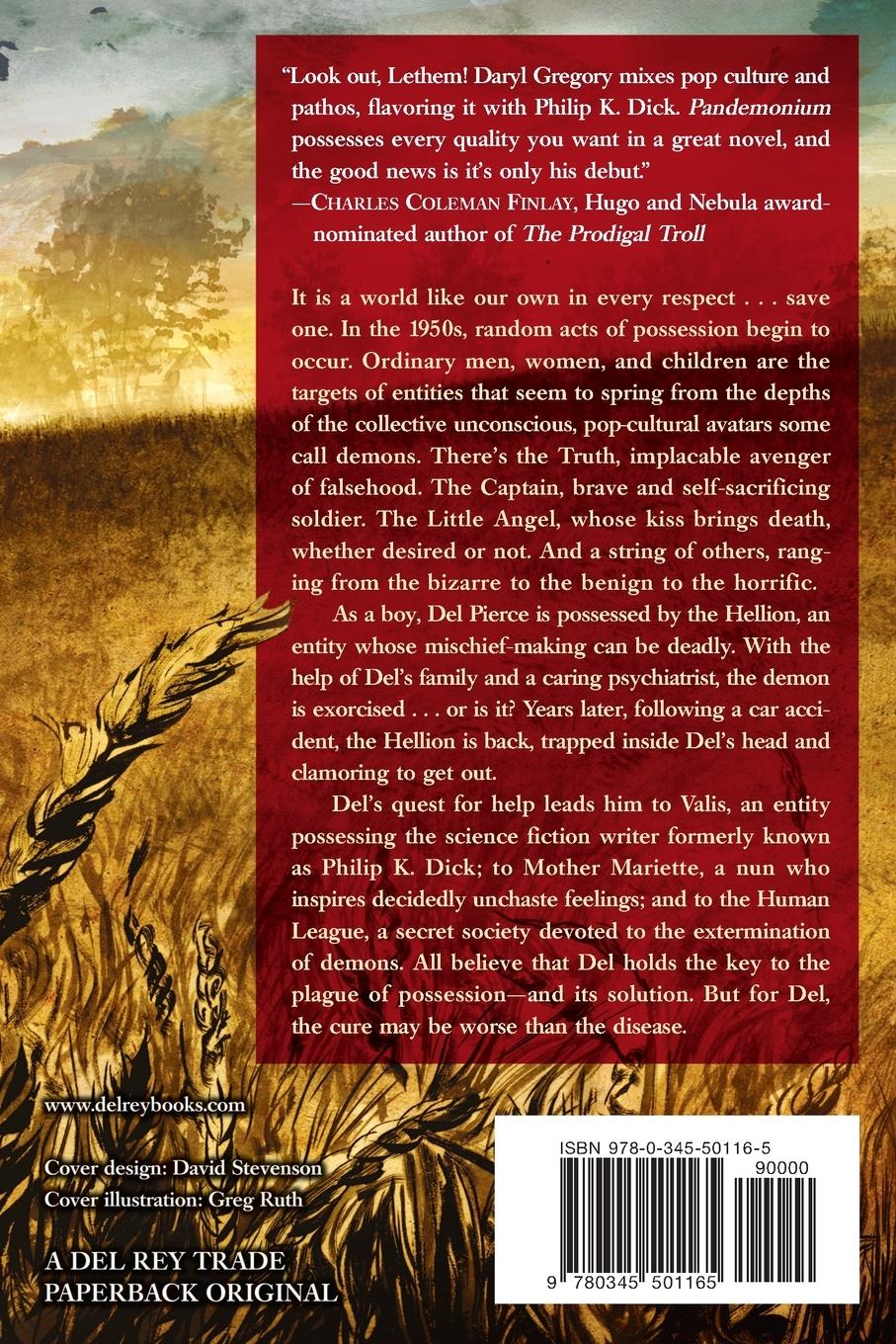 Rückseitencover Pandemonium