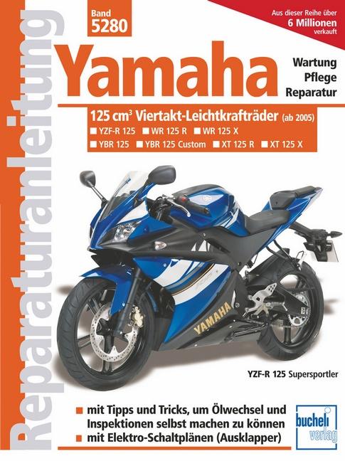 Vorderes Coverbild Yamaha 125 ccm-Viertakt-Leichtkrafträder