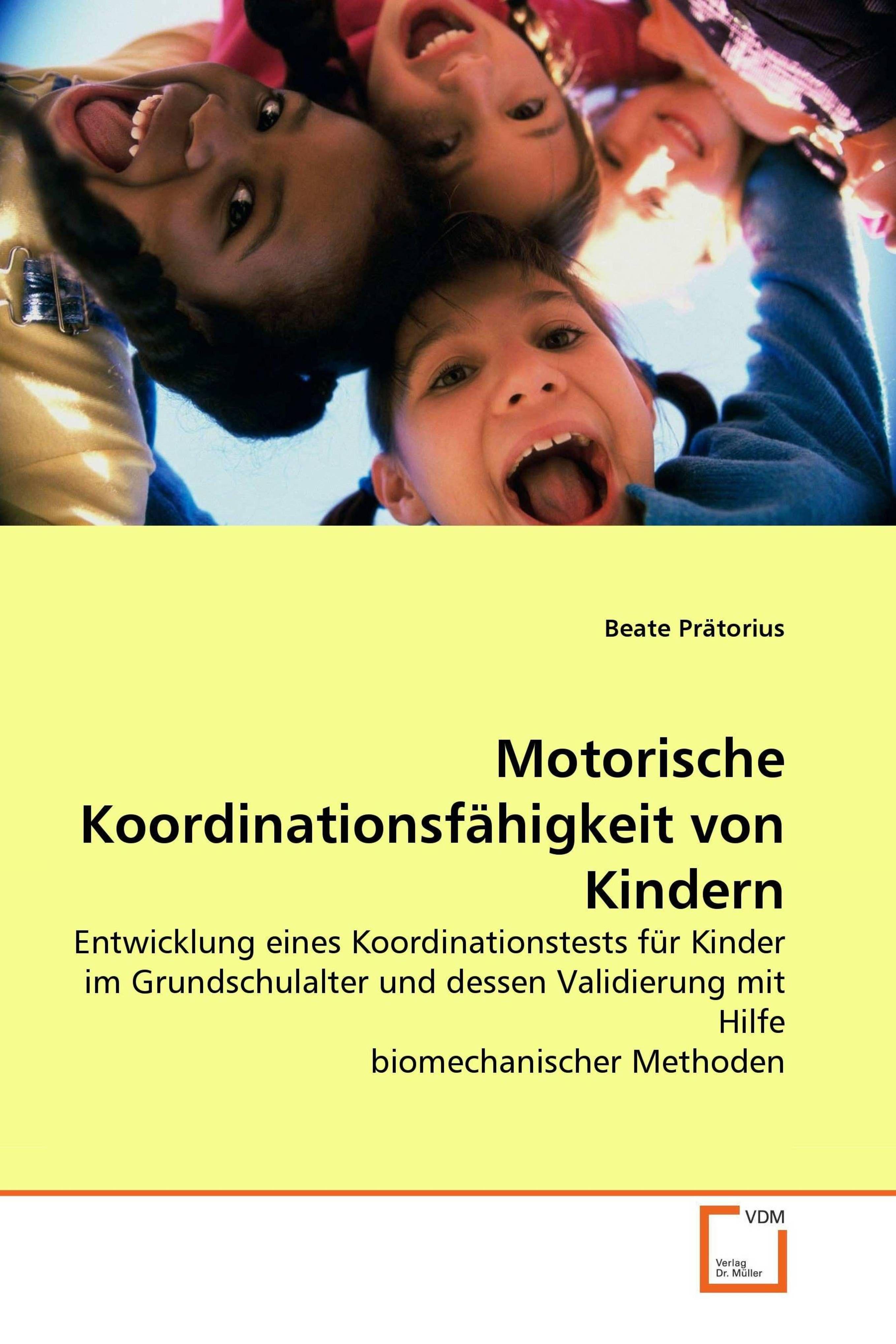 Vorderes Coverbild Motorische Koordinationsfähigkeit von Kindern