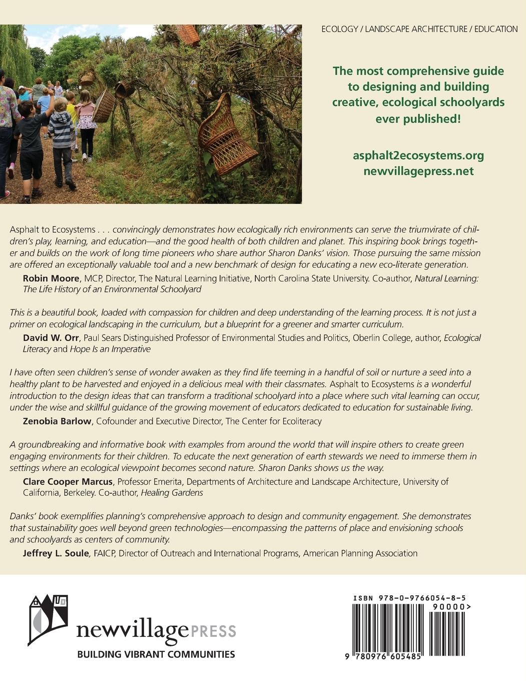 Rückseitencover Asphalt to Ecosystems: Design Ideas for Schoolyard Transformation