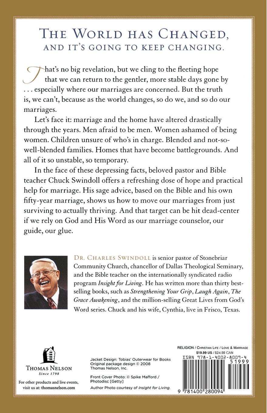 Rückseitencover Marriage