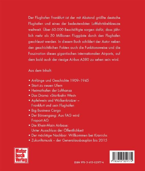 Rückseitencover Flughafen Frankfurt