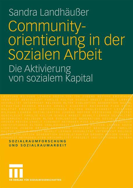 Vorderes Coverbild Communityorientierung in der Sozialen Arbeit