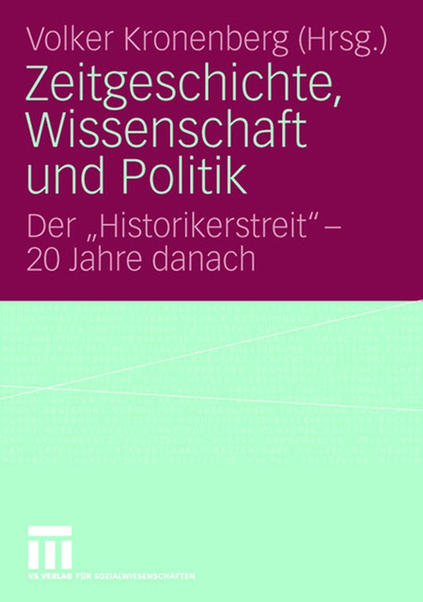 Vorderes Coverbild Zeitgeschichte, Wissenschaft und Politik