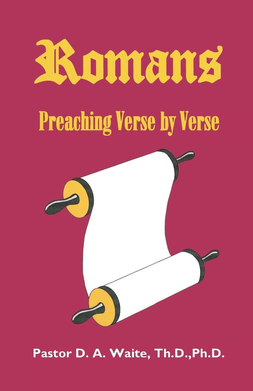 Vorderes Coverbild Romans, Preaching Verse by Verse