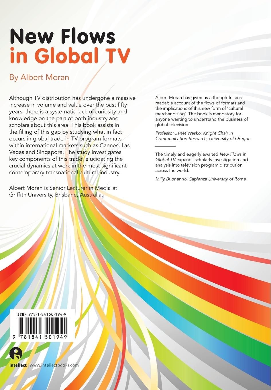 Rückseitencover New Flows in Global TV