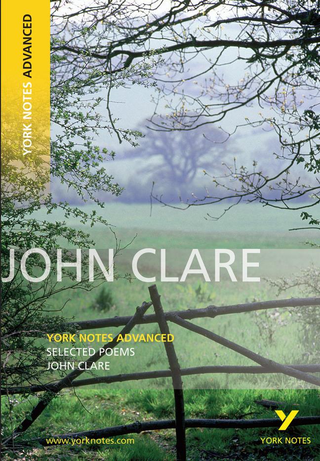 Vorderes Coverbild Selected Poems of John Clare (York Notes Advanced) English Literature Study Guide - for 2026, 2027 exams