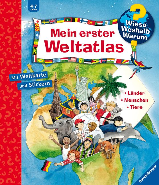 Vorderes Coverbild Wieso? Weshalb? Warum? Mein erster Weltatlas