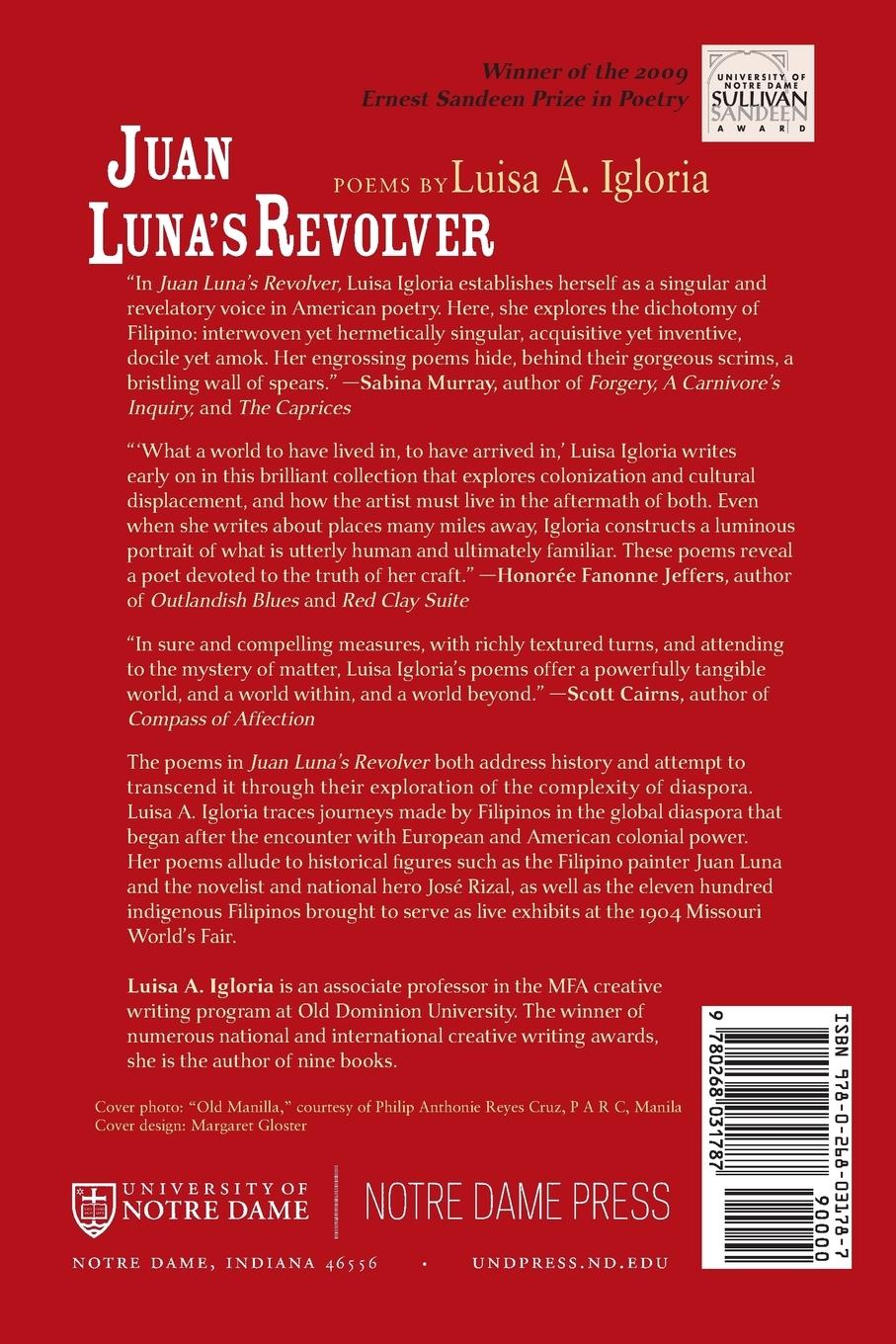 Rückseitencover Juan Luna's Revolver