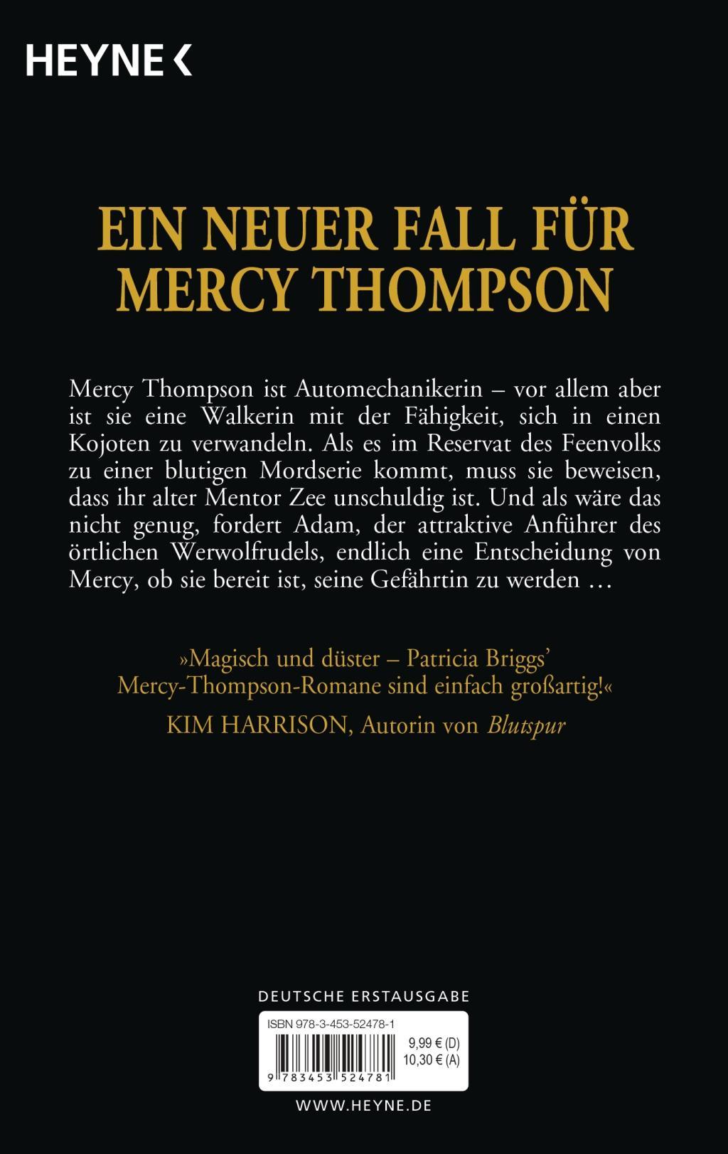 Beispielinhalt (Bild) Mercy Thompson 03. Spur der Nacht