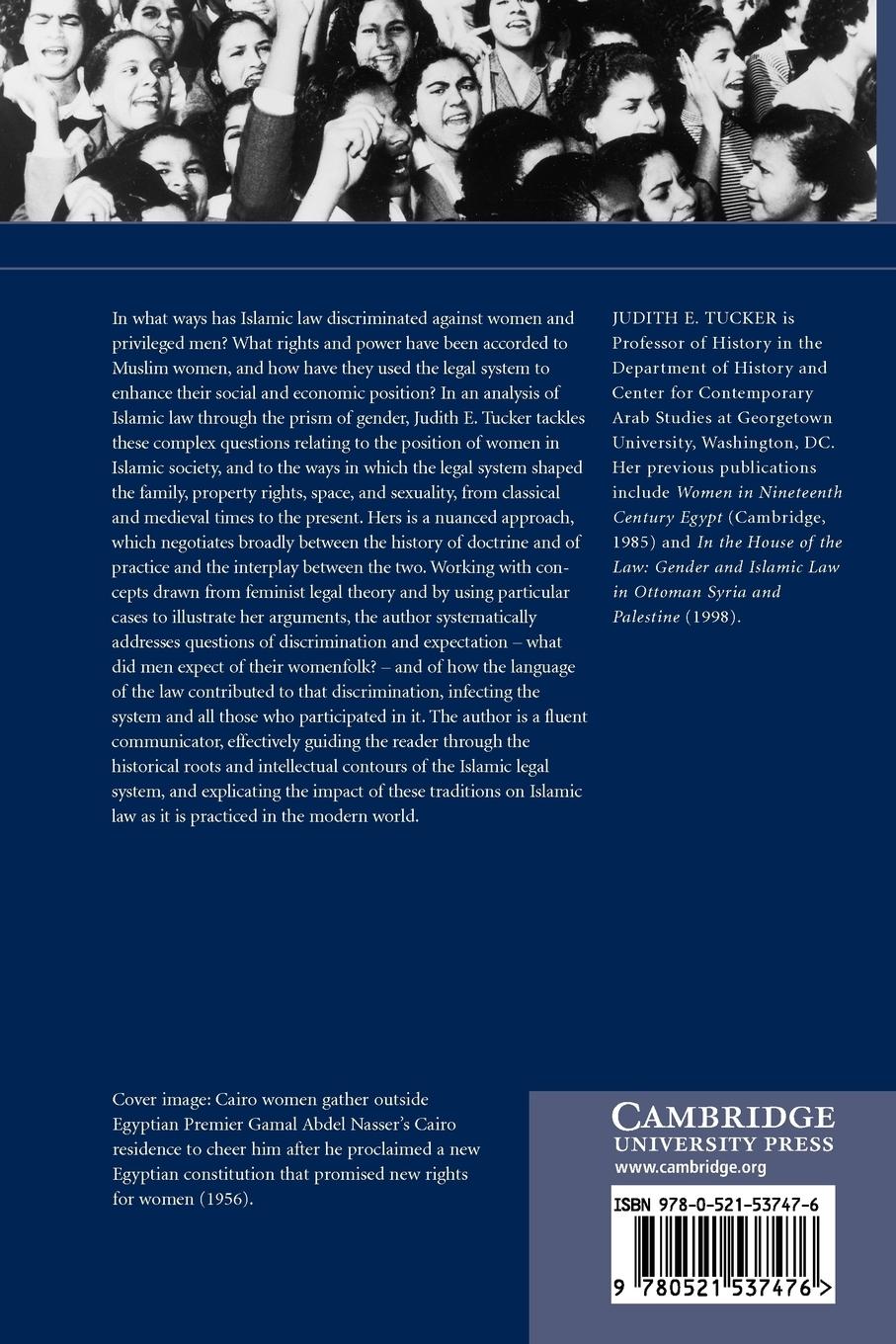 Rückseitencover Women, Family, and Gender in Islamic Law