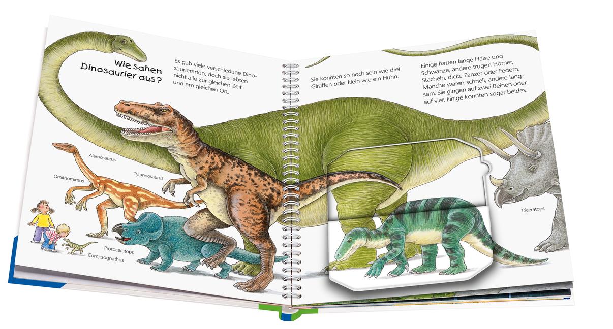 Beispielinhalt (Bild) Wieso? Weshalb? Warum? junior, Band 25: Die Dinosaurier