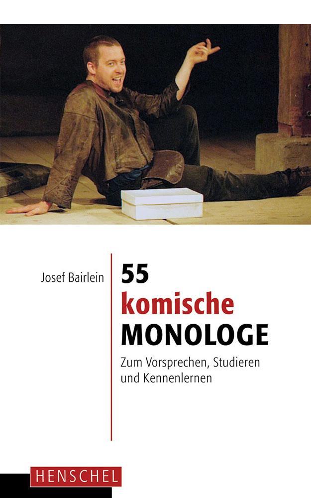 Vorderes Coverbild 55 komische Monologe