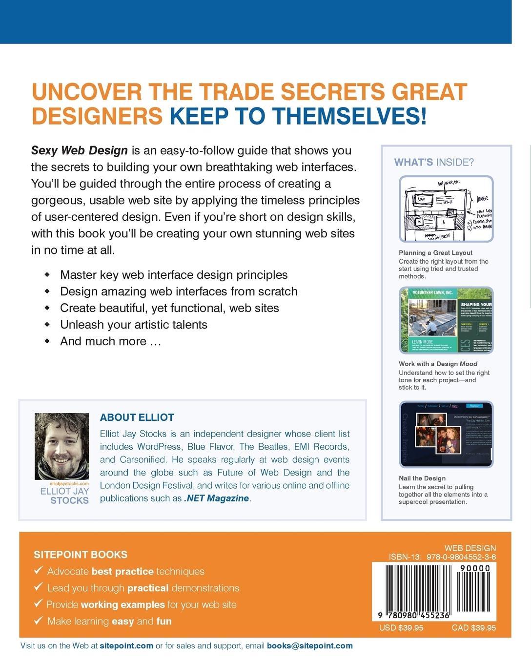 Rückseitencover Sexy Web Design