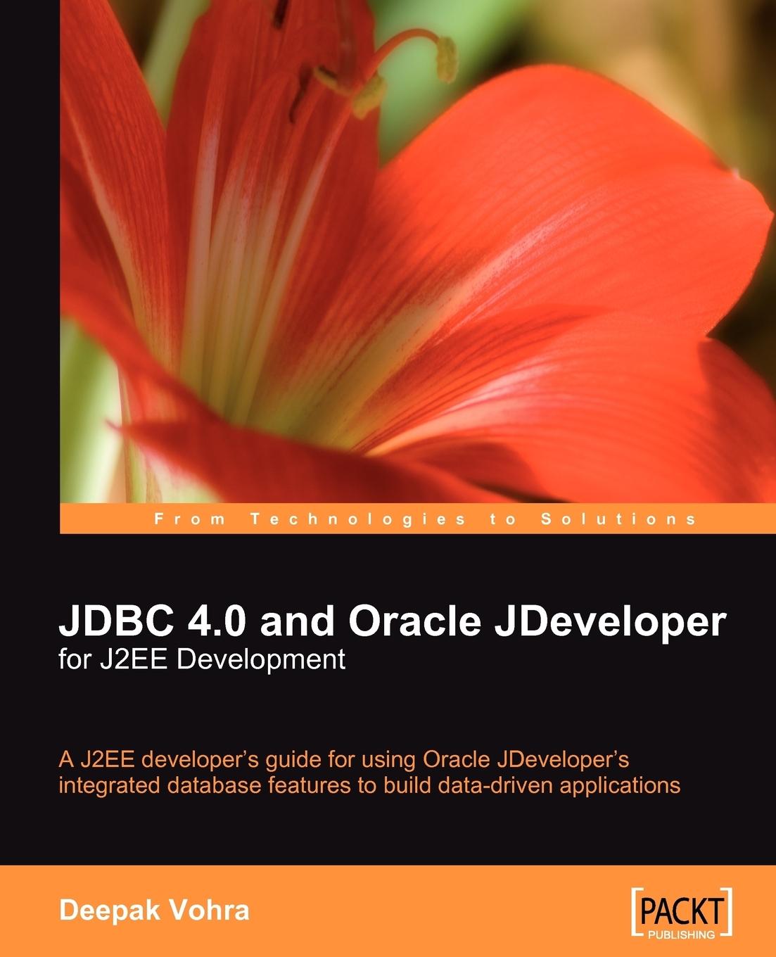 Vorderes Coverbild JDBC 4.0 and Oracle Jdeveloper for J2ee Development