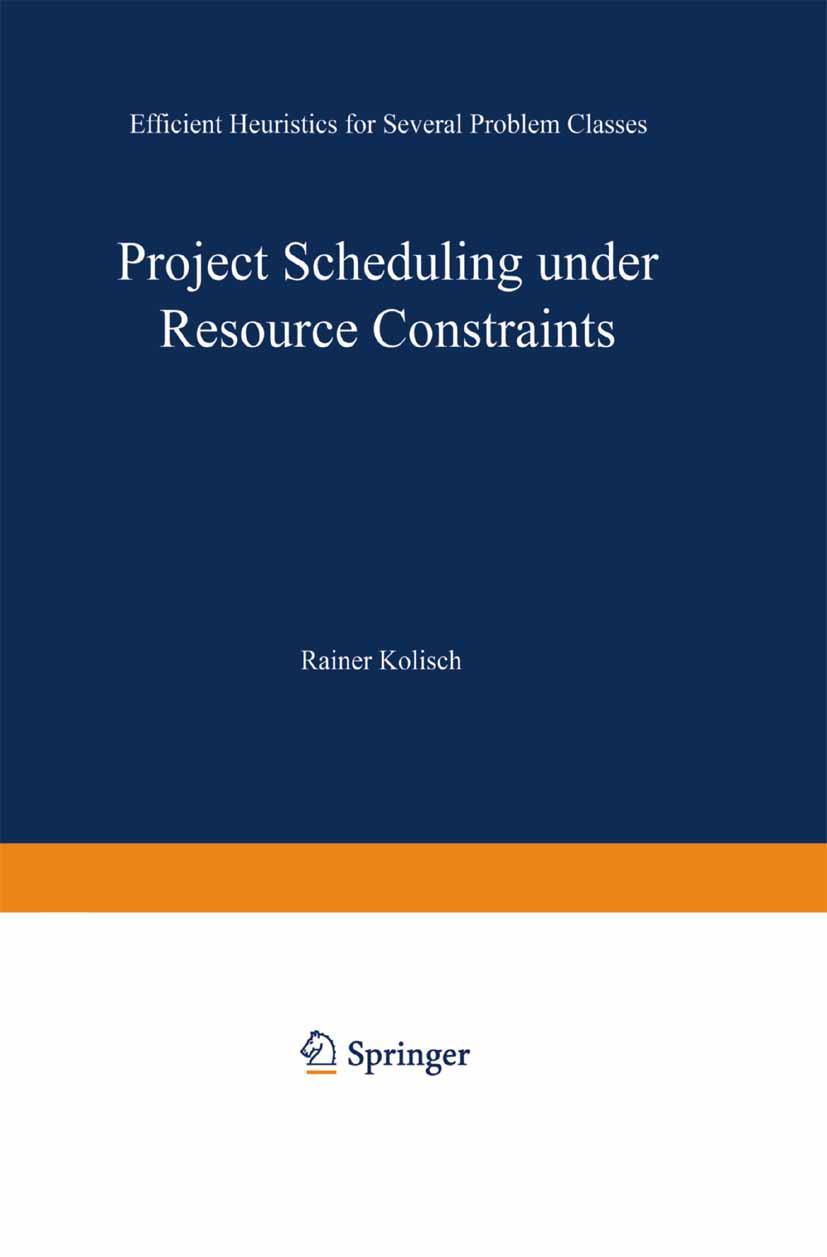Vorderes Coverbild Project Scheduling under Resource Constraints