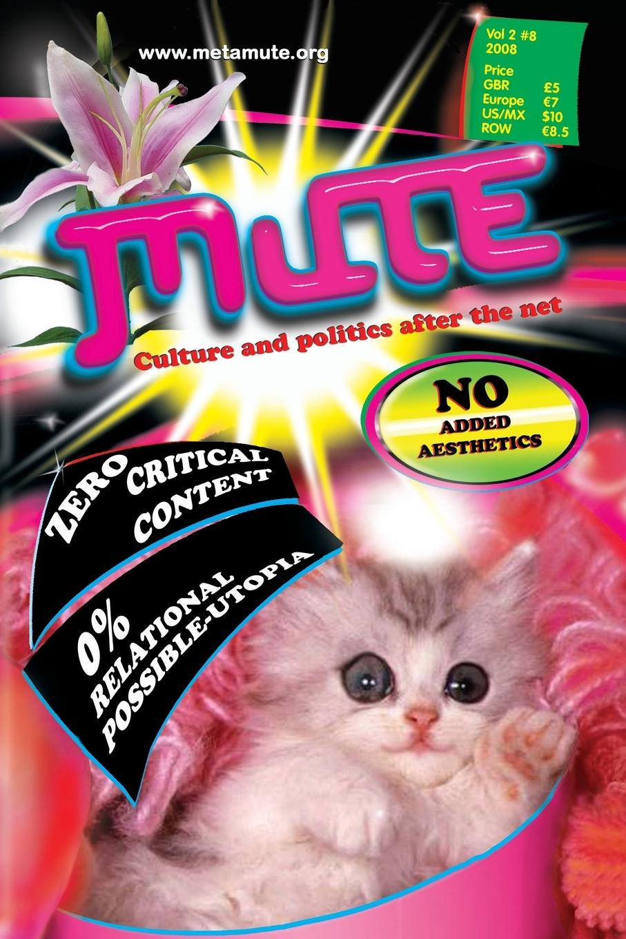 Vorderes Coverbild Mute Magazine - Vol 2 #8
