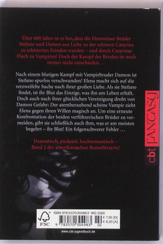 Rückseitencover Tagebuch eines Vampirs 02. Bei Dämmerung