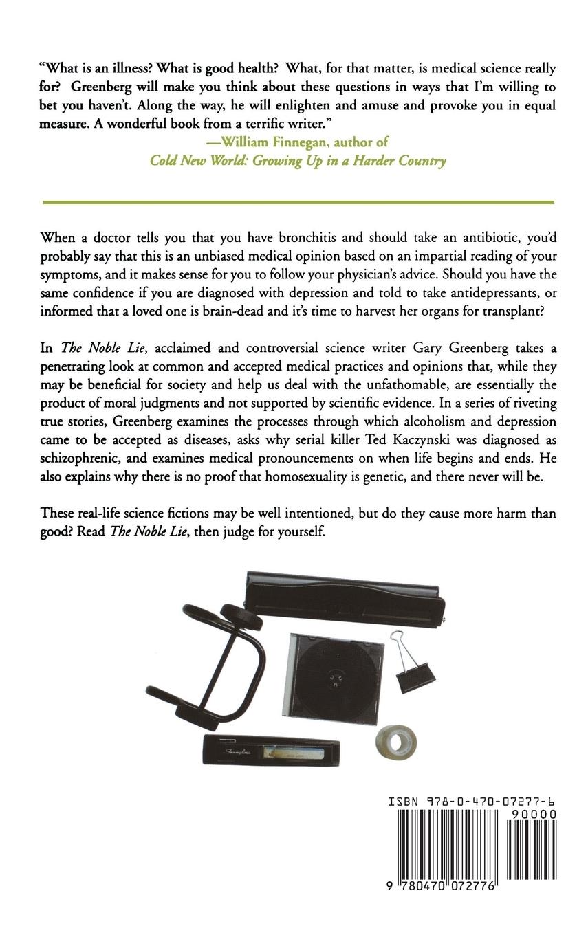 Rückseitencover The Noble Lie