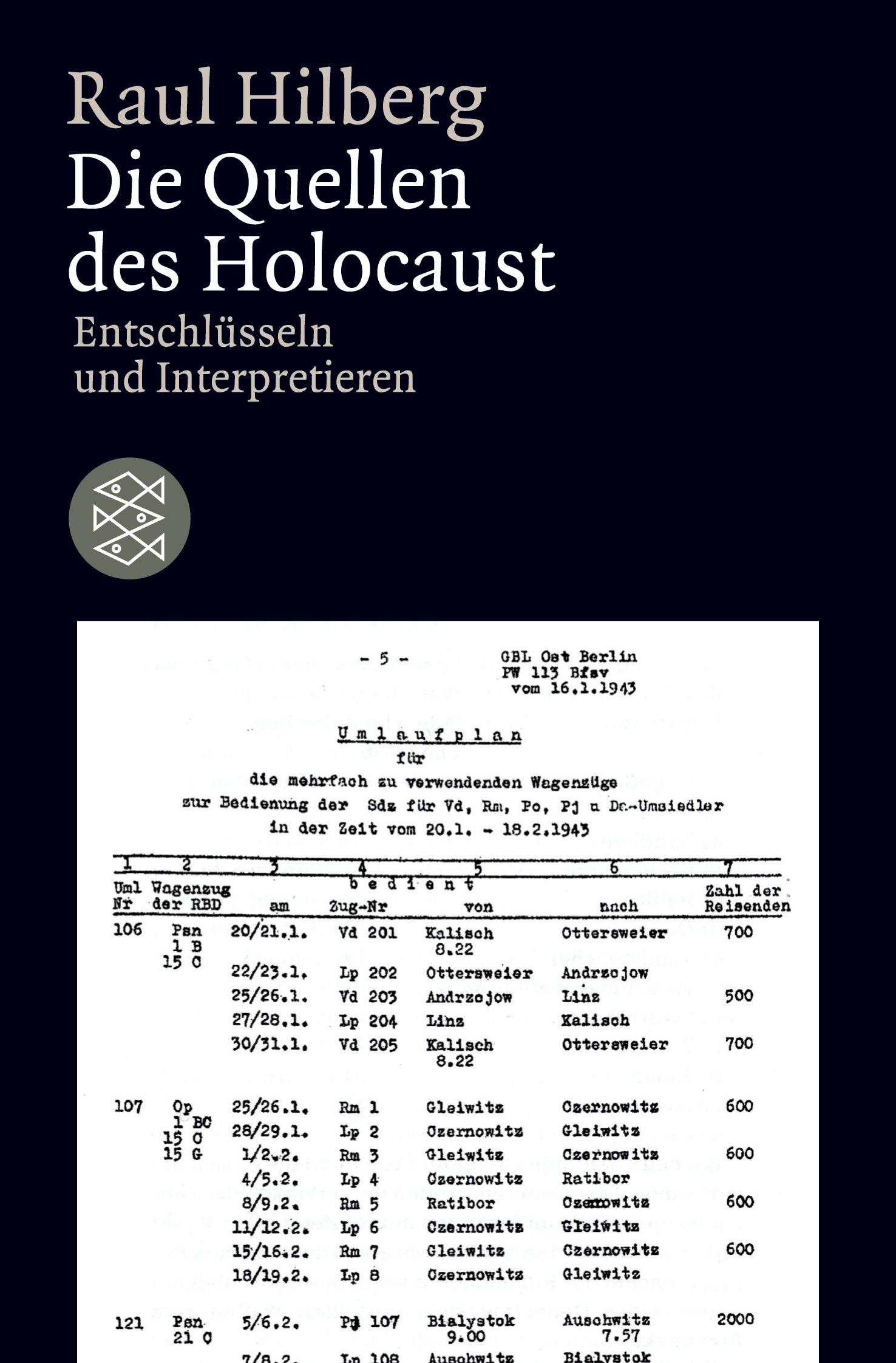 Vorderes Coverbild Die Quellen des Holocaust