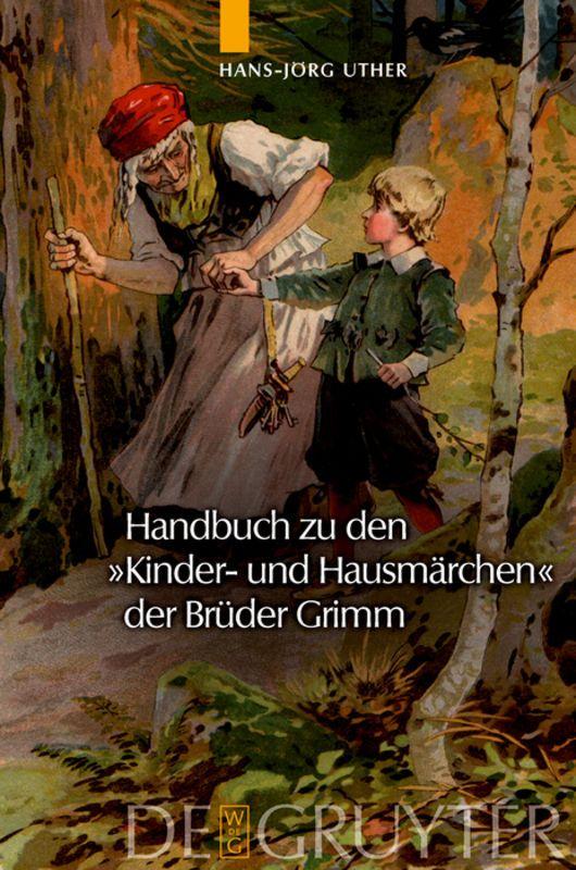 Vorderes Coverbild Handbuch zu den "Kinder- und Hausmärchen" der Brüder Grimm