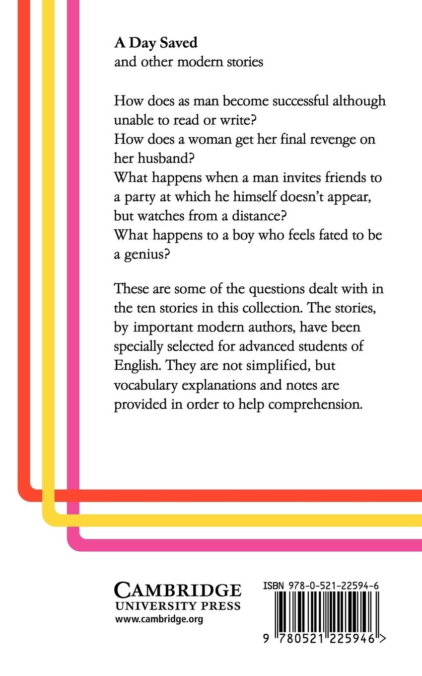 Rückseitencover A Day Saved